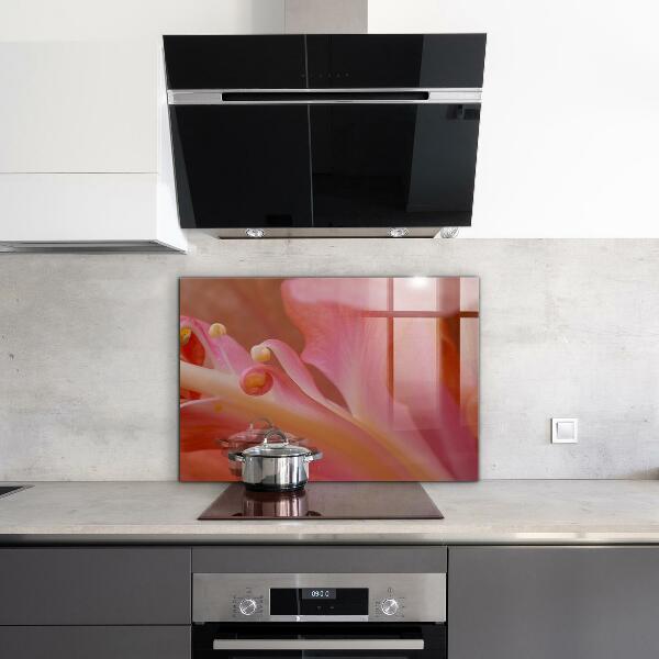 Skleněný panel Květ pyl příroda