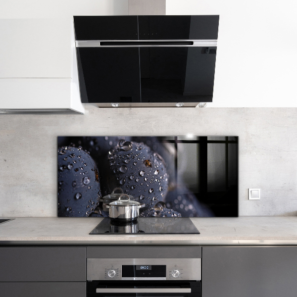 Skleněný panel Šťavnaté borůvky