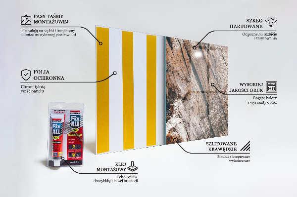 Kuchyňský skleněný panel Kmen stromové kůry textury