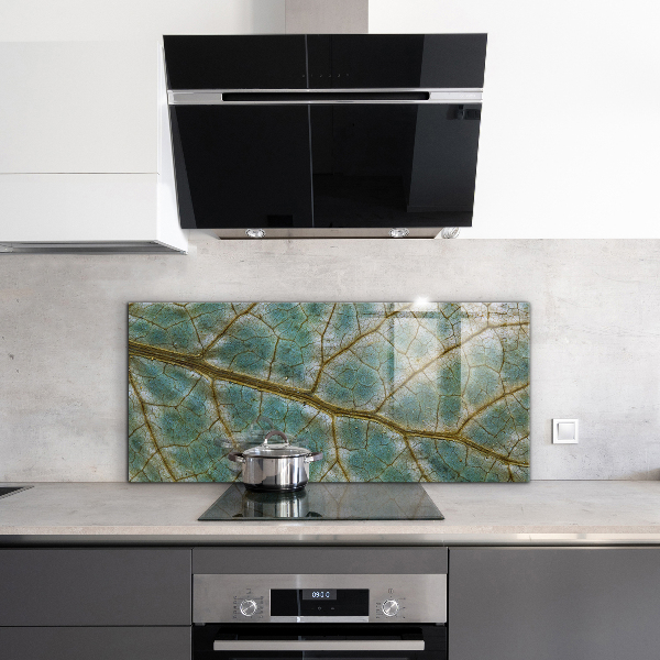 Skleněný panel Textura listů