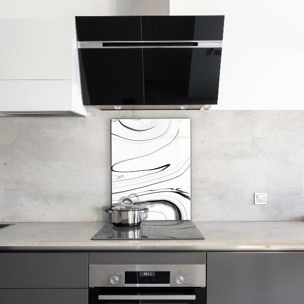 Kuchyňský skleněný panel Jemná textura