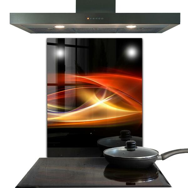 Skleněný panel Abstraktní vibrační energie