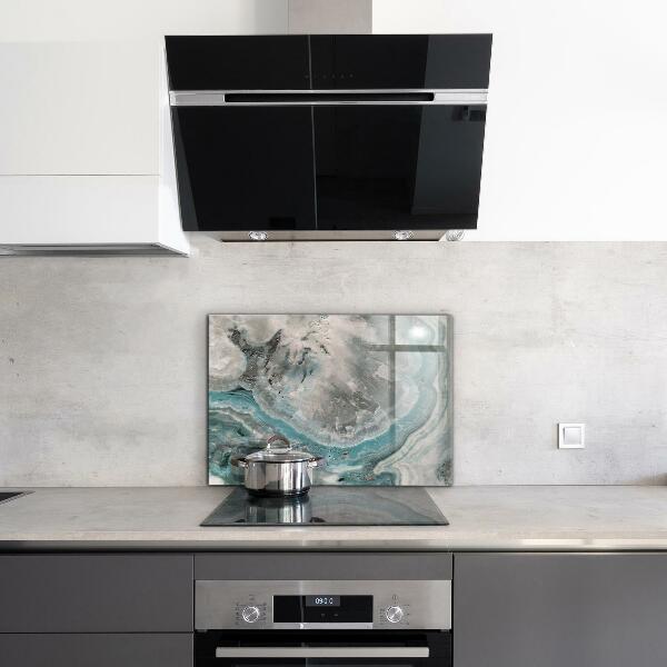 Skleněný panel Abstraktní barva spirála vzor