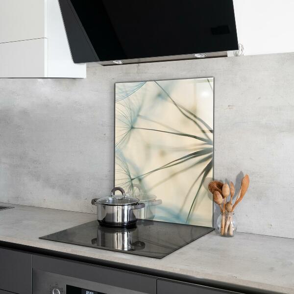 Skleněné obklady do kuchyně Krásná jemná pampeliška