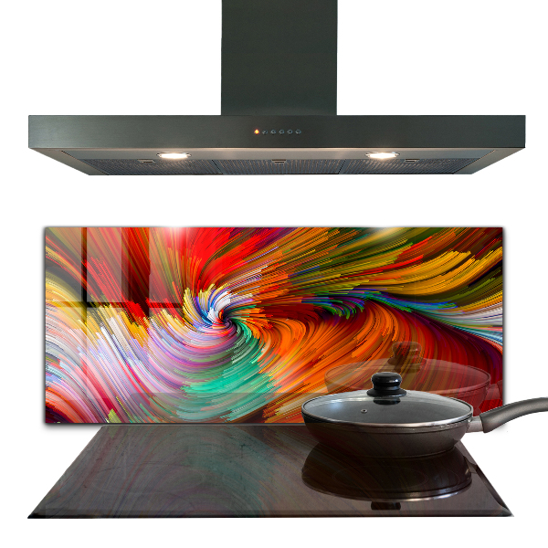 Skleněný panel Energetická směs barev