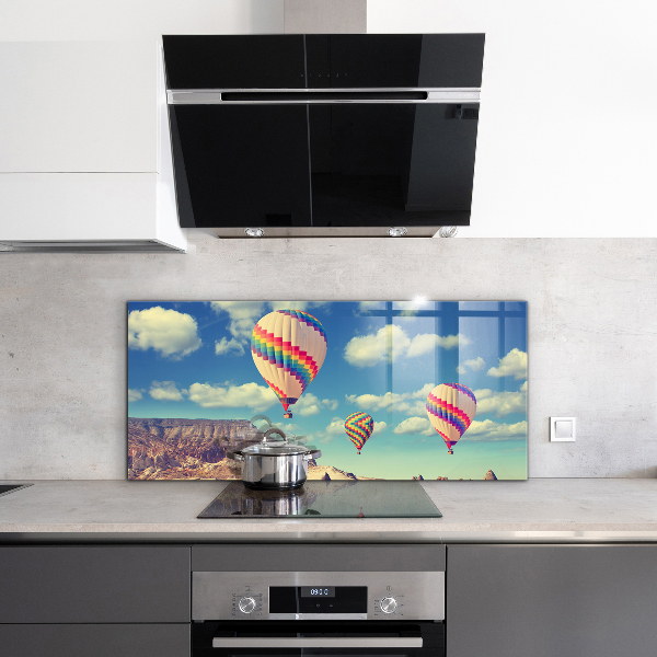 Skleněný panel Cappadocia balloons türkiye