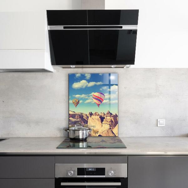 Skleněný panel Cappadocia balloons türkiye