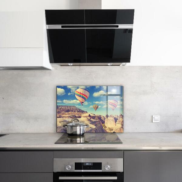 Skleněný panel Cappadocia balloons türkiye