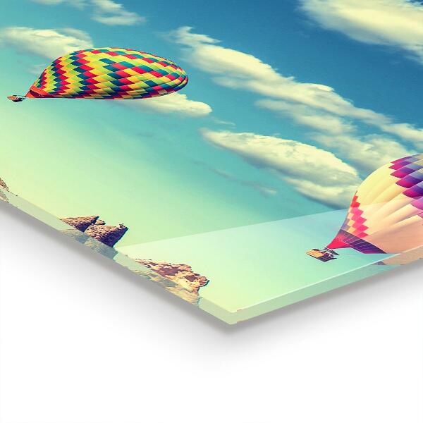 Skleněný panel Cappadocia balloons türkiye