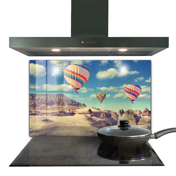 Skleněný panel Cappadocia balloons türkiye