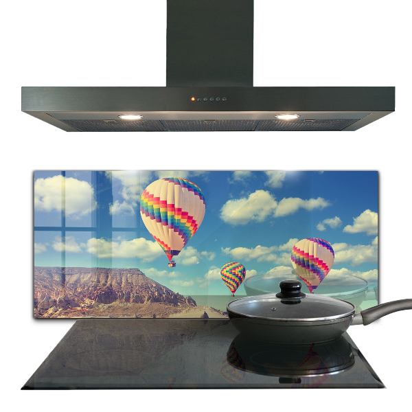 Skleněný panel Cappadocia balloons türkiye