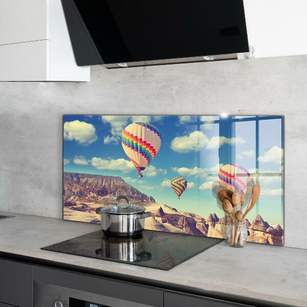 Skleněný panel Cappadocia balloons türkiye