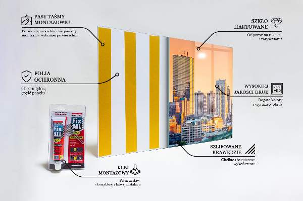 Skleněný panel Boston massachusetts