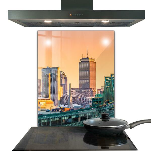 Skleněný panel Boston massachusetts