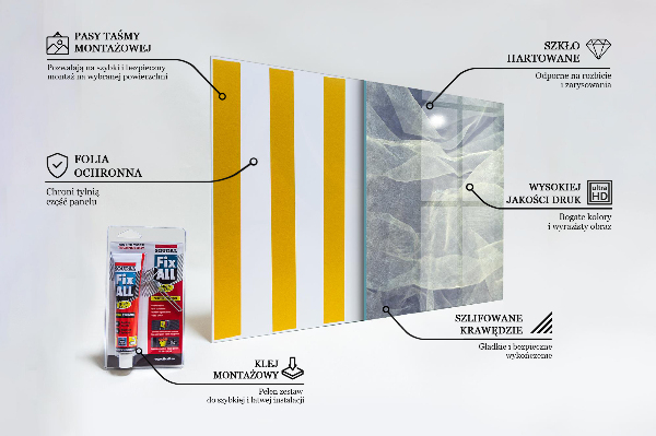 Skleněný panel Galaxy chaos fantasy