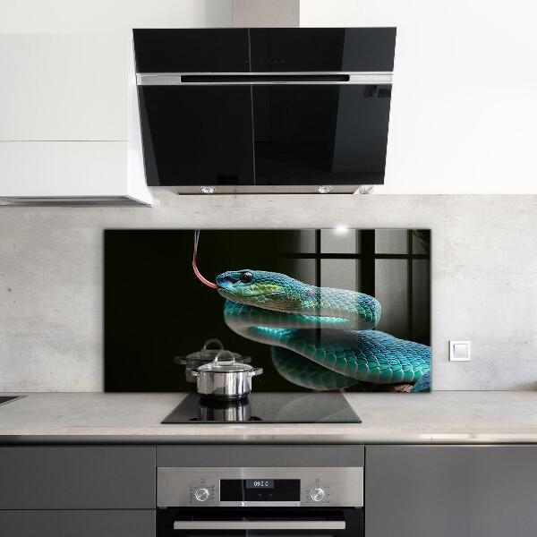 Skleněný panel Snake wildlife