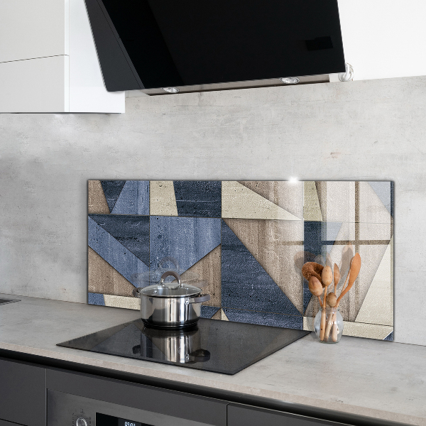 Skleněný panel Geometrické abstrakce