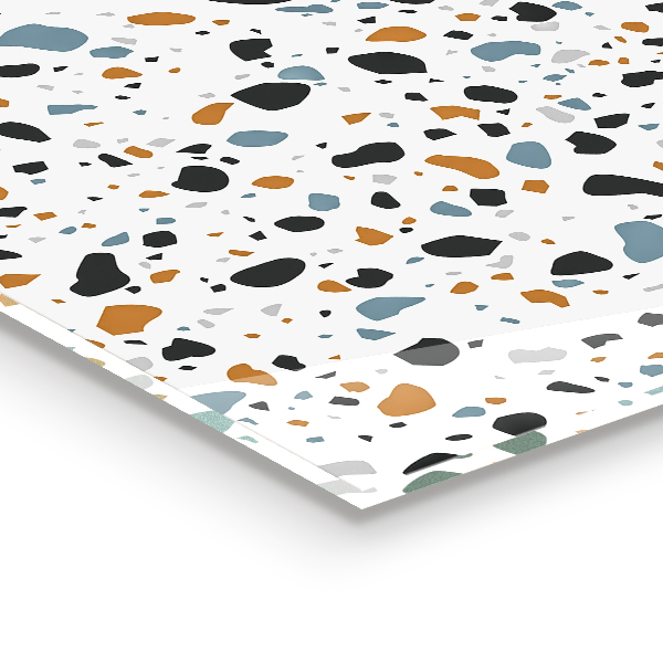 Skleněné obklady do kuchyně Kámen terazzo terazzo