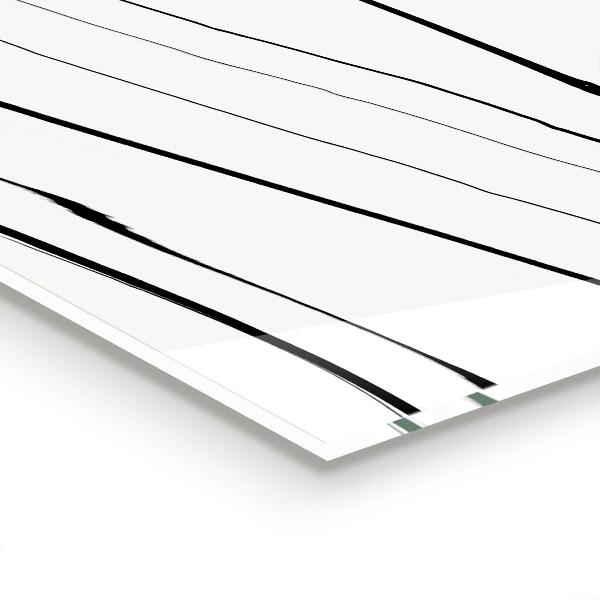 Skleněný panel Struktura z bílého mramoru