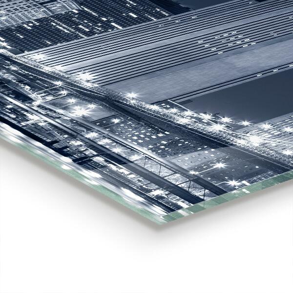 Skleněný panel Brooklyn bridge manhattan