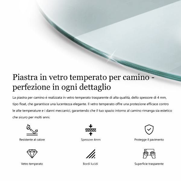 Podložka pod kamna 100x100 cm