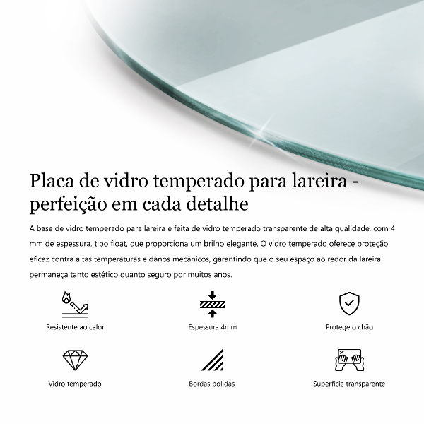 Podložka pod kamna 80x70 cm