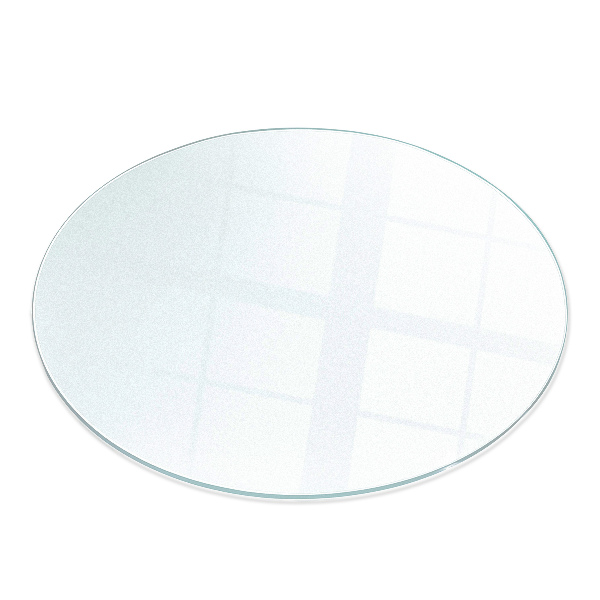 Kulatá poloprůsvitná podložka pod krb fi60 cm