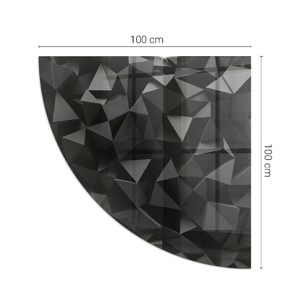 Sklo pod kamna Trojrozměrná geometrie