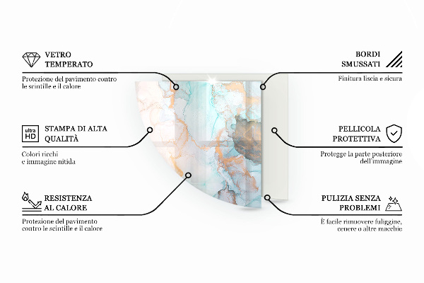 Podložka pod kamna Abstraktní textura pozadí