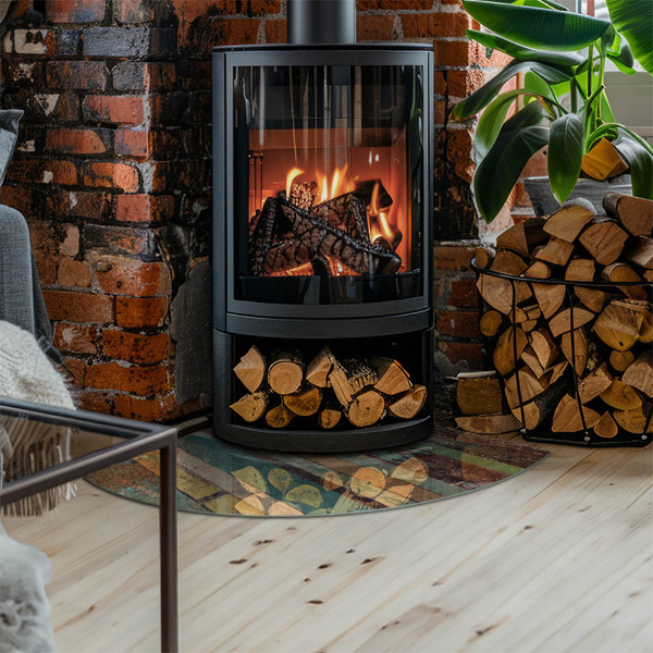 Podložka pod kamna Desky v různých odstínech