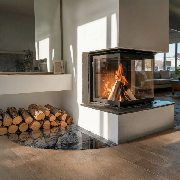 Podložka pod kamna Vzor z přírodního kamene