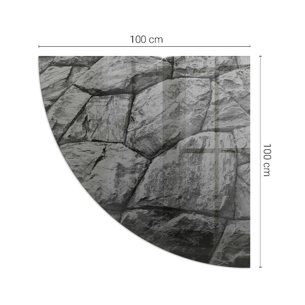 Podložka pod kamna Vzor z přírodního kamene