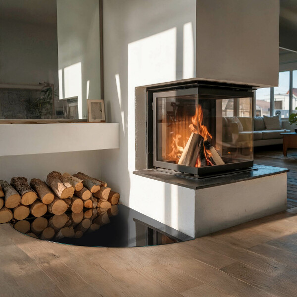 Podložka pod kamna Barva Černá