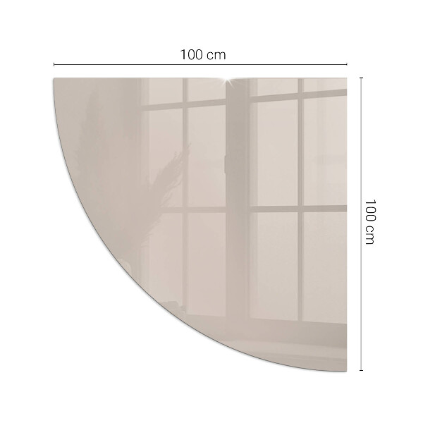 Sklo pod kamna Barva světle hnědá