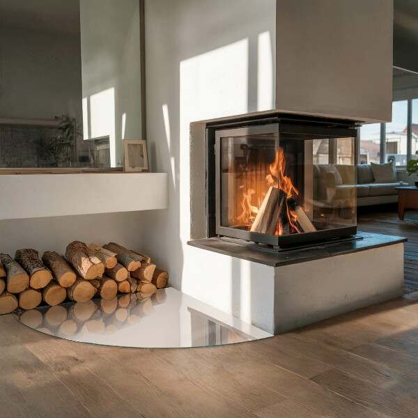 Podložka pod kamna Barva Světle růžová