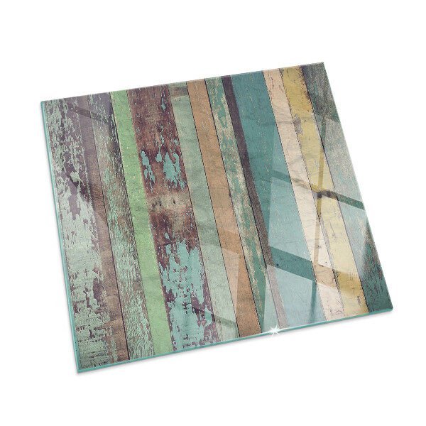 Čtvercové tvrzené sklo pod krbová kamna Desky v různých odstínech