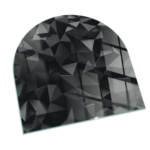 Nehořlavá podložka pod kamna Trojrozměrná geometrie