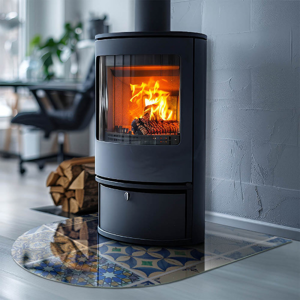 Nehořlavá podložka pod kamna Vzory keramických dlaždic