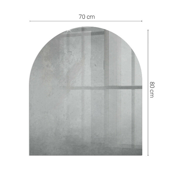 Nehořlavá podložka pod kamna Betonová textura s efektem