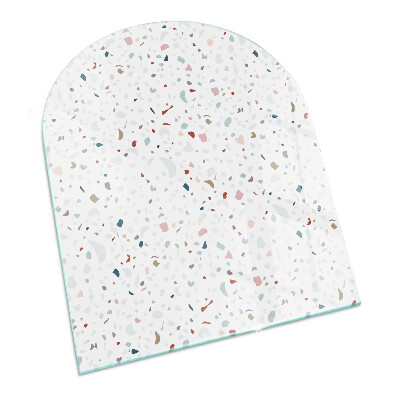 Sklo před krbovou vložku Vzor s malými tvary