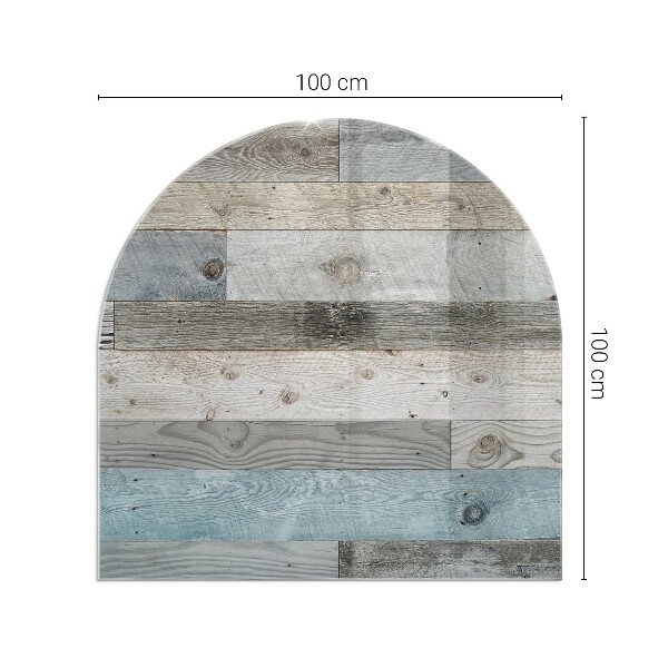 Sklo před krbovou vložku Desky v různých odstínech