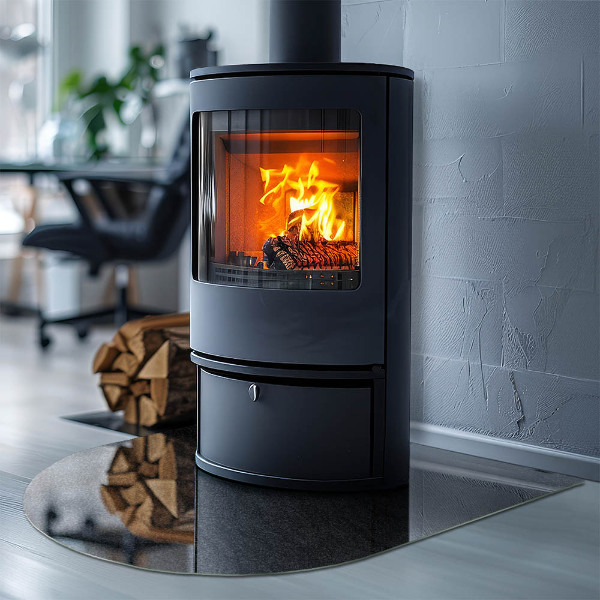 Nehořlavá podložka pod kamna Textura povrchu kamene