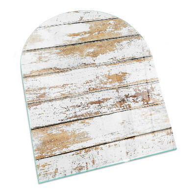 Nehořlavá podložka pod kamna Poškozená dřevěná deska