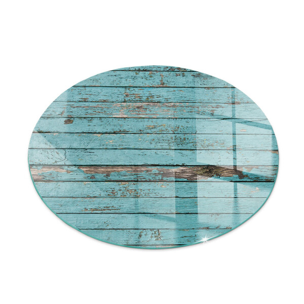 Kulatá podložka pod krbová kamna Rustikální styl prken