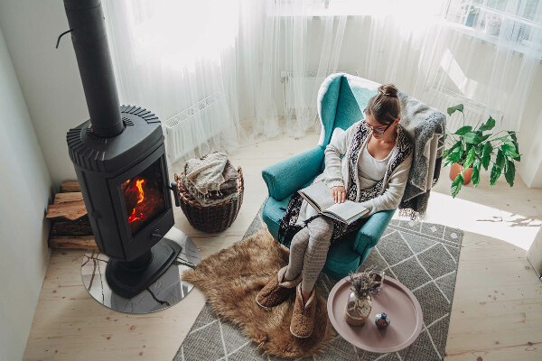 Kulaté sklo pod krbová kamna Mramorový žilní vzor