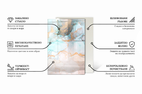 Obdélníkové sklo před krb Trojrozměrná geometrie