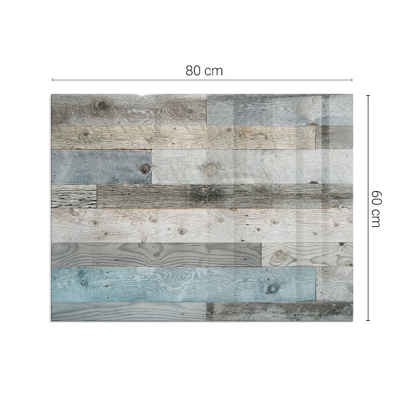 Obdélníkové tvrzené sklo pod krbová kamna Desky v různých odstínech