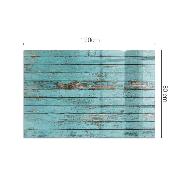 Obdélníkové sklo před krb Rustikální styl prken