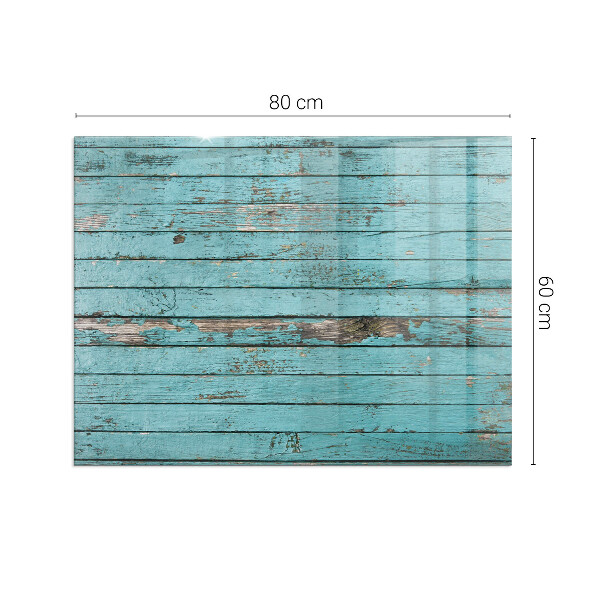 Obdélníkové sklo před krb Rustikální styl prken