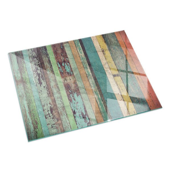 Obdélníkové tvrzené sklo pod krbová kamna Desky v různých odstínech